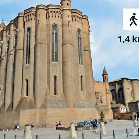 Semesterbostad La Pause Du Savoir Albigeois - Garage - Climatisation - Centre *