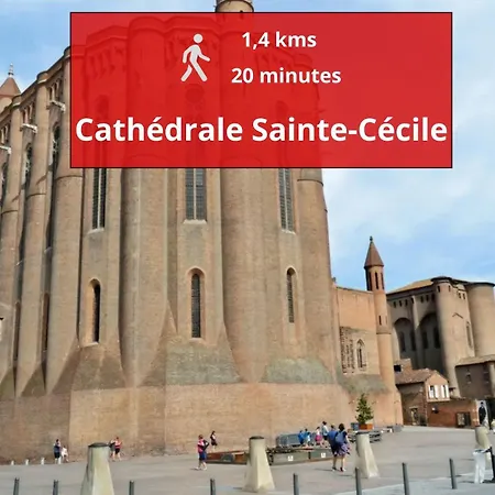 La Pause Du Savoir Albigeois - Garage - Climatisation - Centre * Albi