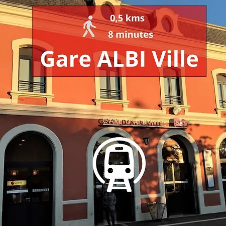 La Pause Du Savoir Albigeois - Garage - Climatisation - Centre * Albi