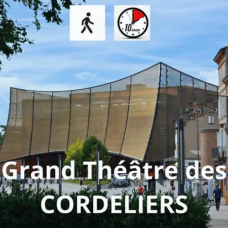 La Pause Du Savoir Albigeois - Garage - Climatisation - Centre Tatil Evi