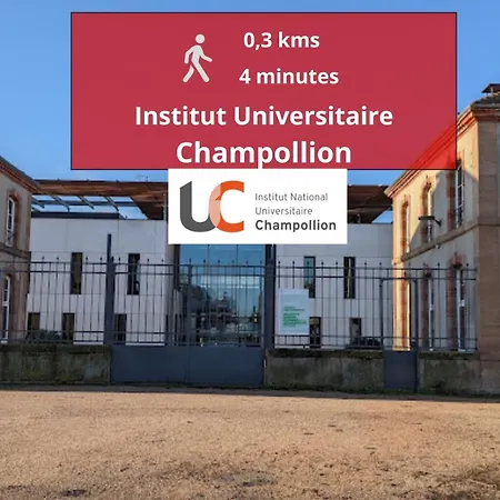 La Pause Du Savoir Albigeois - Garage - Climatisation - Centre Casa vacanze