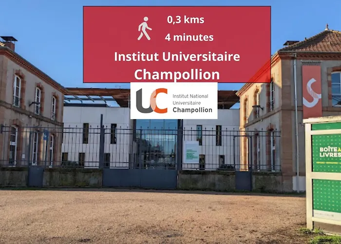 La Pause Du Savoir Albigeois - Garage - Climatisation - Centre 別荘