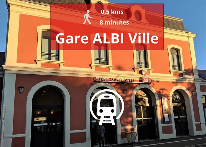 La Pause Du Savoir Albigeois - Garage - Climatisation - Centre * Albi